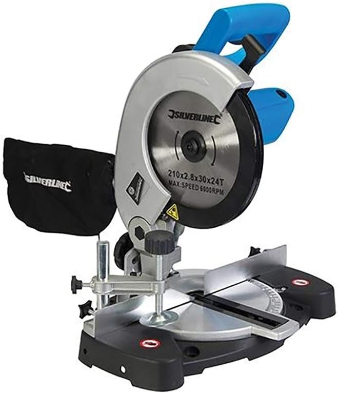 DIY 1400W Compound Mitre Saw 210mm Dust Extraction Port Carrying Handle Compact Storage Professional Durable Brilliant Heavy Duty Highest Quality