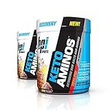 BPI Sports Keto Aminos Ketogenic BHB Salts and Aminos for Muscle Recovery and Repair, 30 Servings Each (2 Pack) (Tropical Freeze)