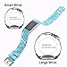 AIWELL Compatible for Fit bit Charge 2 Bands,Silicone Adjustable Replacement Sport Strap Printed Bands with Classic Buckle for Fit bit Charge2 HR,Fit bit Charge 2 Accessories Wristbands