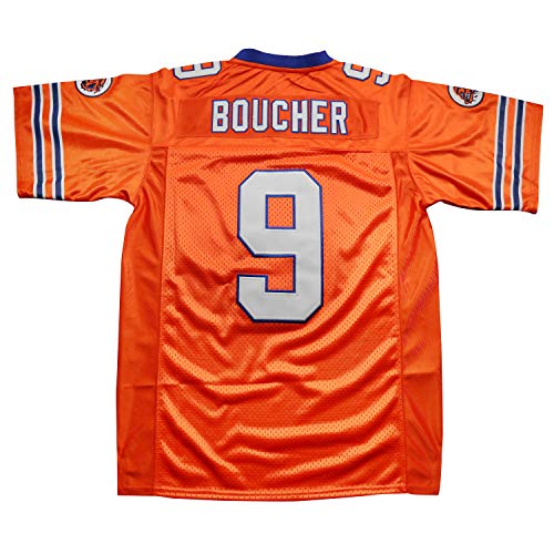 Eway Waterboy Orange Football Jersey 9 Bobby Boucher 50th