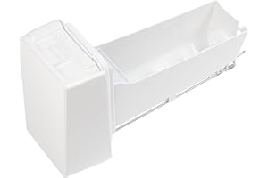 SFNEER Upgraded DA97-14474A DA97-14474C Ice Maker Bucket Compatible with Samsung Refrigerator Replacement Ice Bin Tray Parts RF28HMEDBSR RF263BEAESR RF265BEAESR RF26J7500SR Ice Maker