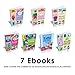 Acrylic Yarns – DK Yarn for Crochet and Knitting – 2 Crochet Hooks, 2 Plastic Needles, 4 Stich Markers, 7 Ebooks with Yarn Patterns Included – Perfect Craft Yarn | by Mira Handcrafts (Pack of 8)
