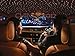 CHINLY 16W 1113pcs 0.03in 6.5ft Car Use Bluetooth RGBW LED Fiber Optic Star Ceiling Light, APP/Remote Music Mode Headliner Light Kit +Adapter+Cigarette Lighter for Car/Home Theater