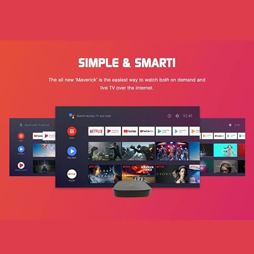 Mediabox Maverick 4K Netflix Google Certified Android TV Box