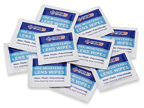 image for MEDca Premoistened Lens and Glass Cleaning Wipes - Portable Travel Cle