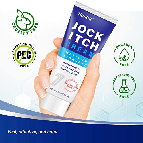 TAGRID Jock Itch Cream, Jock Itch, Tinea Cruris, Jock Itch Cream Extra