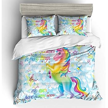 Beddinginn Flying Horse With Wings Unicorn 400 Thread Count