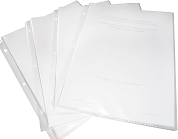 Amazon Com Trifold Sheet Protectors 2 Sets Of 4 8 Total Office Products