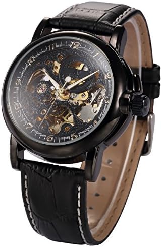 Ks KS036-US2 Automatic Mechanical Analog Waterproof Men Stainless Steel Case Classic Watch