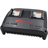 Ingersoll Rand Power Tools Part Number BC1221 - IQ V12/IQ V20 Series Li-ion Charger for Ingersoll Rand Impact Wrenches, Sanders, Ratchets, Drills/Drivers, Recipsaws, Task Lights, and Grease Guns