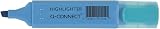 Q-Connect Blue Highlighter Pen Pack of 10 KF01114 view 3
