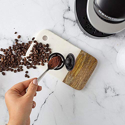 image for CDJX Reusable K Cups,12 Pack Coffee Filter Cup Compatible with Keurig 