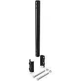 Extension Pole for PIBIDI Diameter 1.25" J Pole Mount, 1.25"x16.5", Black | Adds 16.5" of Height or Stand-Off Clearance, For PBD 1.25" J-Pole Mounts, Powder Coat, Coupling Hardware Included