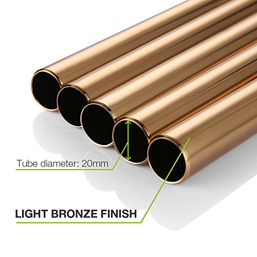Garden Wind Chimes, Cozzine Musical WindChime Sweet Sound For Outdoor Indoor Relax Meditation, Percussion Instrument Aluminum Tubes Wood Medium Large Wind Chime, Copper Color (31.5 inch) - Thumbnail 3