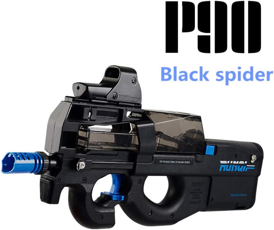 pistola de agua P90 black spider