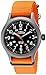 Timex Men's TW4B046009J Expedition Scout Orange Nylon Slip-Thru Strap Watch