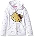 Hello Kitty Girls' Zip Up Hoodie with Sequin Applique
