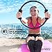 Yogalo Pilates Series Pilates Ring - Toning, Sculpting, Strength and Flexibility, Power Resistance Exercise Circle, Thigh Toner, Fitness Magic Circle, 14 Inch Dual Grip Ring (Pink)