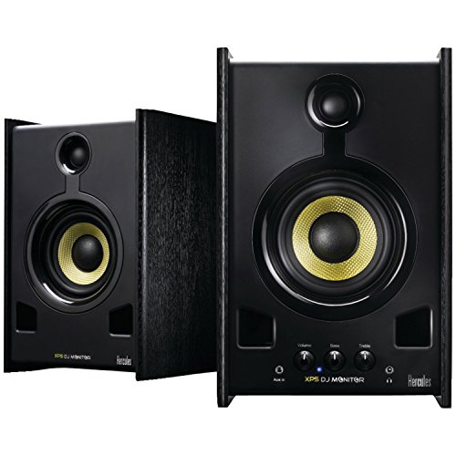 Hercules DJ XPS 2.0 80 DJ Monitor Speakers (Black)