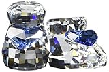 Swarovski Baby Shoes, Blue