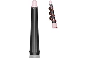 PUREGUST 0.78in-1.4in Conical Long Barrels Attachment for Dyson Airwrap HS01 HS05 HS08 Accessories, 20MM-36MM Auto-Wrap Curling Iron Curlers for Professional Barrels Curl and Wave Curl Hair, Pink