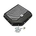 Assault Racing Products A8491PBK GM Chevy Turbo 350 Black Aluminum Transmission Pan Kit Gasket Bolts TH350
