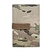 TACTICAL NOTEBOOK COVERS Customizable Army Green Book Cover | Fits US Military Green Book (NSN 7530-00-222-3521) | Durable 500D Nylon with Loop Fastener for Patches and Accessories (Multicam