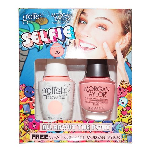 Gelish & Morgan Taylor SELFIE (All About the Pout)