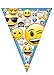 Emoji Party Supplies for 16: Includes Plates, Napkins, Hanging Banner, Swirl Decorations, Centerpieces