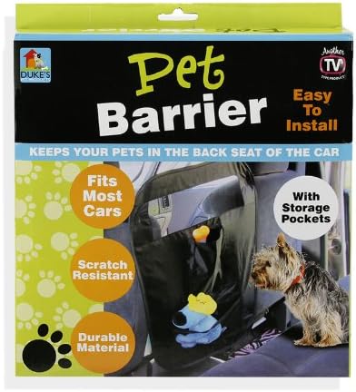 Pet Barrier with Foldable Storage Pockets - Scratch Resistent