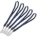 BIRCH's Wrist Hand Strap Grip Lanyard for Camera Cell Phone iPod mp3 mp4 PSP Wii USB Flash Drive and Electronic Devices (Blue 5 Pack)