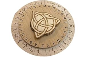 CREATIVE ESCAPE ROOMS Runes Cipher for Escape Rooms - Decoder Disk - Escape Room Prop