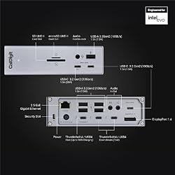 CalDigit TS4 Thunderbolt 4 Dock - 18 Ports, 98W