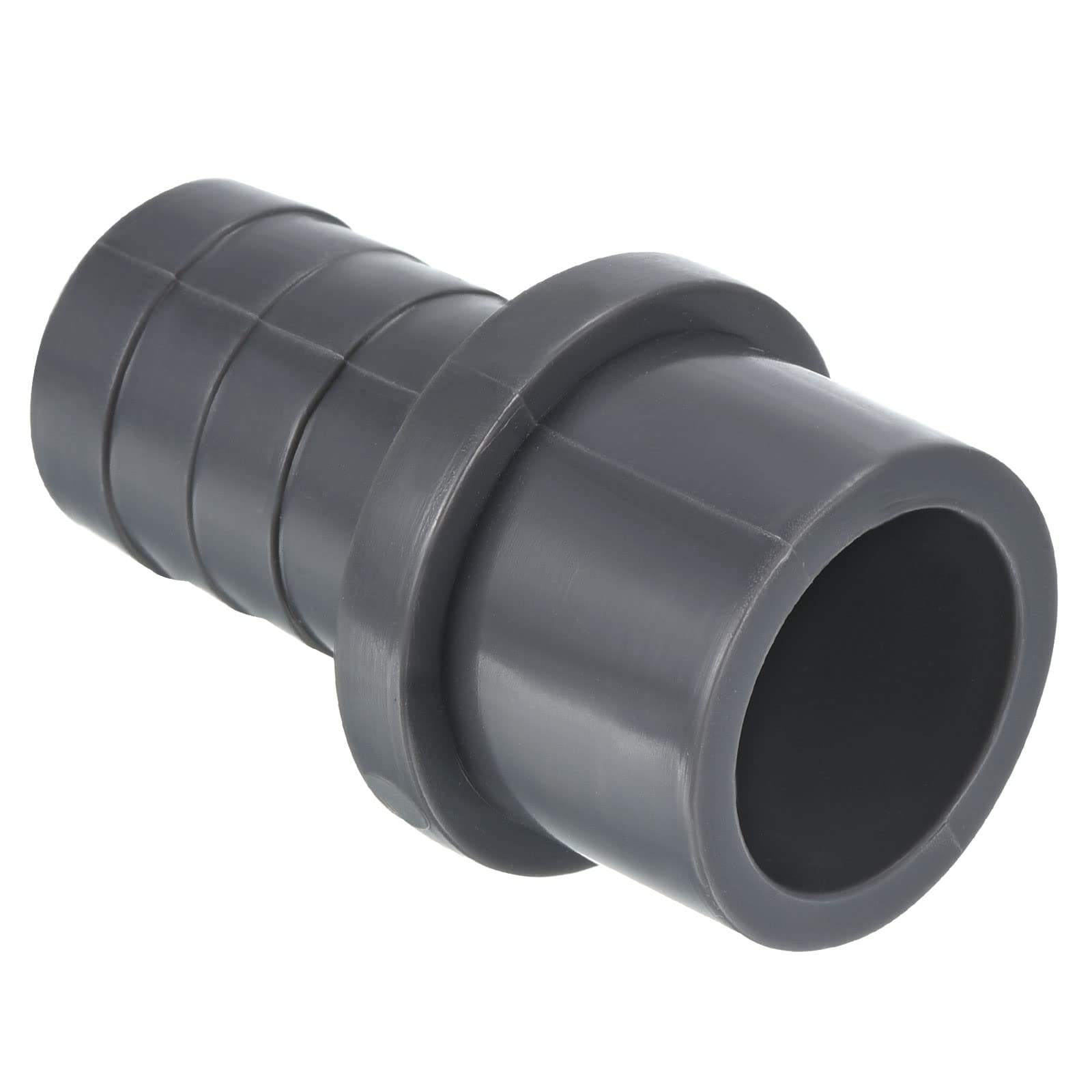 PATIKIL UPVC Reducer Pipe Fitting 32mm OD 25mm Barbed, Straight Coupling Adapter Connector, Grey