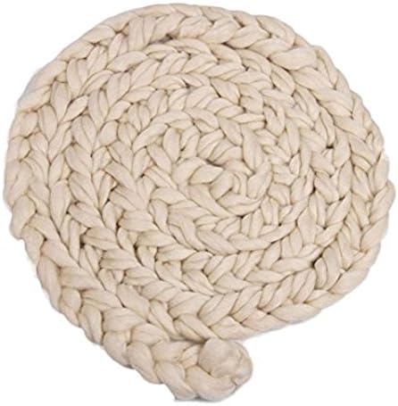 AxiEr Newborn Wool Wrap Photo Props DIY Photography Props Photography Basket Khaki