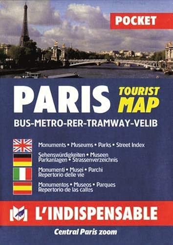 Download Plan de ville : Paris (en anglais, allemand, espagnol et italien) PDF