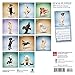 Yoga Puppies 2017 Small Wall Calendar