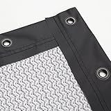 Carl's Golf Impact Screen - Finished Edges & Grommets (10x10 Ft | 122x122in. OD | FEG) Golf Simulator Screen, Golf Net, Hitting Screen
