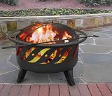 Landmann USA 23172 Patio Lights Firewave Firepit, Black