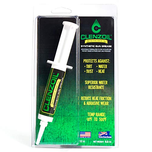CLENZOIL Field & Range Synthetic Gun Grease 0.5 oz. Syringe with