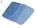 ZEFFFKA Denim Iron On Jean Patches No-Sew Shades of Blue Black 8 Pieces Assorted Jeans Cotton Jeans Repair Kit 3