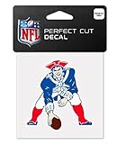 NFL New England Patriots 4x4 Perfect Cut Decal