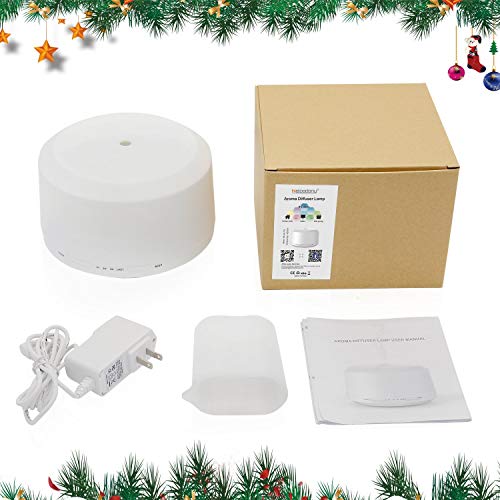 Neloodony Essential Oil Diffuser, 450ml Aromatherapy Diffusers for