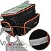 Ibera Bike Handlebar Bag - Clip-On Bikes Bag with Transparent Lid for Maps - with Shoulder Strap, Rain Cover & Reflective Trim - Water-Resistant Bike Accessories - Fits 22.2–31.8 mm Handlebars