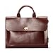 Leathario Mens Retro Leather Briefcase Laptop Bag Business Messenger Bag Cowhide Bag