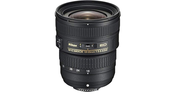 Amazon Com Nikon Af S Fx Nikkor 18 35mm F 3 5 4 5g Ed Zoom Lens With Auto Focus For Nikon Dslr Cameras International Version No Warranty Camera Photo