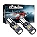 Antline Extremely Bright 1157 2057 2357 7528 2057A 2357A 1157A BAY15D P21/5W Switchback LED Bulbs White/Yellow 3030 Chipsets with Projector for Turn Signal Lights (Pack of 2)