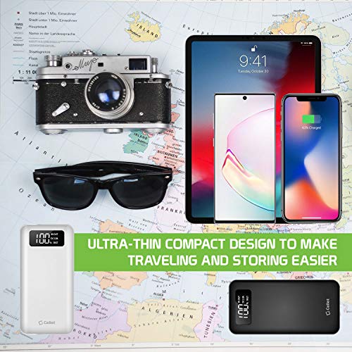 Portable-Slim-10000mAH-Power-Bank-Works-for-Samsung-Galaxy-S10-Plus-with-Digital-Display-Screen-Status-Update-and-3-Cables-Included