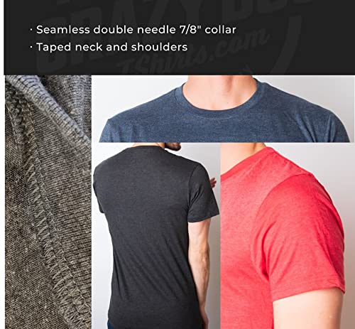 Crazy Dog Mens Deez Nuts Funny Christmas T Shirt Nutcracker Humor Christmas Pun Shirt