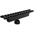 TPO Carry Handle Rail Mount, 12 Slots Fits Picatinny/Weaver Rail, with Stanag and Weaver Dimensions
